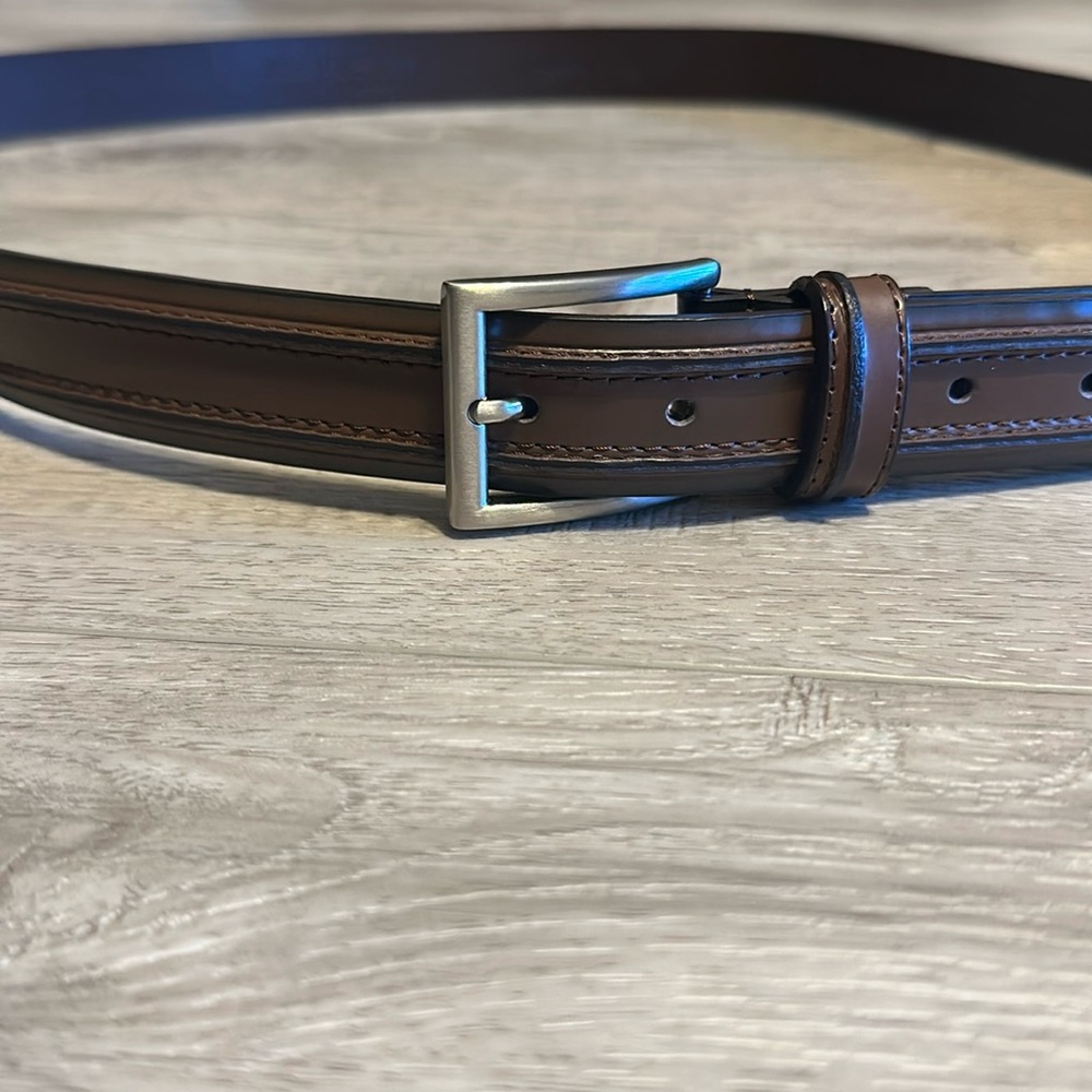 Florsheim Genuine Leather Men Belt Brown